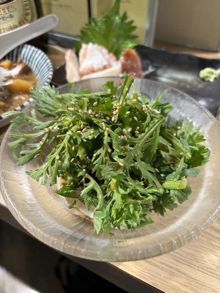 春菊サラダ